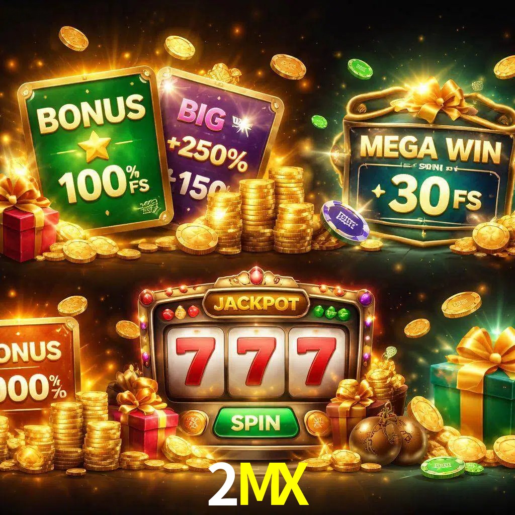 Tipos de bonos 2MX incluyendo recompensas de bienvenida y promociones continuas